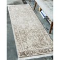 thumbnail image 1 of Unique Loom 3138012 2 ft. 2 in. x 6 ft. Athens New Classical Runner Rug, Gray, 1 of 1