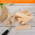 thumbnail image 5 of 8Pcs Basswood Carving Block, 4"x2"x1.2" Square Wooden Dowels Blocks for DIY, Arts Decoration, 5 of 6