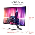 thumbnail image 3 of Sceptre C325B-FWD240 32" Curved Gaming Monitor, Black, 3 of 9