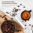 thumbnail image 5 of Stainless Steel Coffee Scoop, 4 Tablespoon Measuring Spoon Coffee Scoop, 30Ml Metal Long Handled Spoons Set of 4, 5 of 8