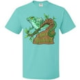 thumbnail image 3 of Inktastic Save the Rainforest with Basilisk Lizard on a Tree T-Shirt, 3 of 5
