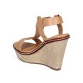 thumbnail image 3 of Breckelles CF09 Women Leatherette T-strap Platform Weave Sandal Wedge, 3 of 5