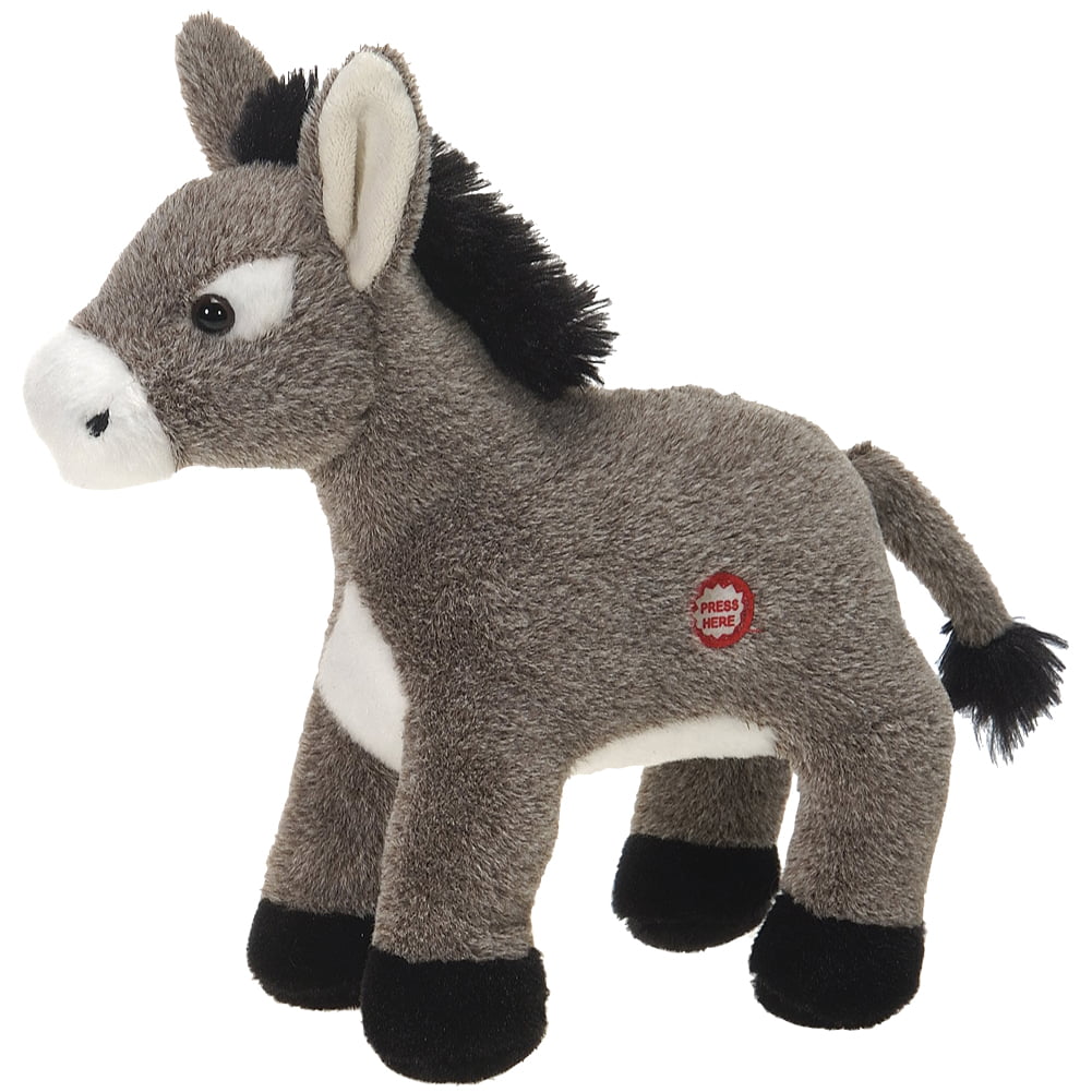 Squeezeable Donkey Plush w/ Sound - Hee 