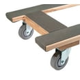 thumbnail image 6 of 18"x30" H Shape Moving Dolly with Non Marking Wheels - 1000 lbs Capacity Heavy Duty Furniture Dolly with 4" Casters & Rubber belting, 6 of 9