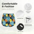 thumbnail image 4 of Bixox Women's Sunflowers pattern 2 in 1 Running Shorts - Lightweight Athletic Workout Gym Yoga Shorts Liner with Pockets - Small, 4 of 7