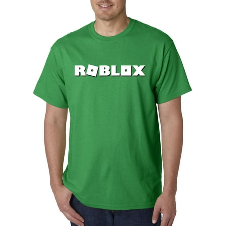 New Way 923 Unisex T Shirt Roblox Logo Game Accent 4xl Kelly Green - how to get free t shirts no bc needed roblox