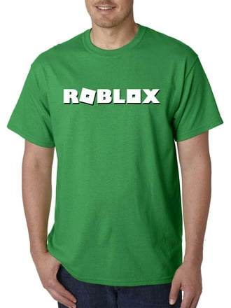 New Way New Way 922 Unisex T Shirt Roblox Logo Game Filled Xl Kelly Green Walmart Com Walmart Com