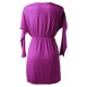 thumbnail image 4 of Mini vestido corto Sunnimix cuello en V Split Bodycon atractivo Púrpura para mujeres, 4 of 8