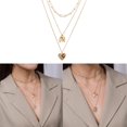 thumbnail image 4 of Chic perla suéter cadena colgante collar joyería verano cumpleaños regalo mi Yuyangstore Collar largo suéter cadena, 4 of 8