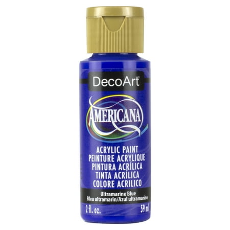 UPC: 0766218010889 | DecoArt Americana Acrylic Paint 2 oz. Ultramarine Blue