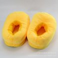 thumbnail image 3 of Cartoon slippers emoji emoji package plush cotton shoes, 3 of 3