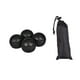 thumbnail image 3 of 4 protectores de patas para sillas Moon para adultos, fundas de goma para muebles Negro, 3 of 9