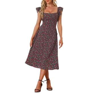 chinese dress ladies Adela Lace Midi Dress Xs