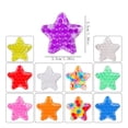 thumbnail image 3 of 2026 New Simulated Cute 1 Realistic Five-Pointed Star Water Droplet Ball, Super Soft ,Mystery ,Stress Relief for Everyone Anxiety Relief ,1.38 inch., 3 of 7