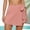 F-72Pink, variant on ZHOGXU Women Skirt Summer High Waist Lace Up Solid Color A Line Fashion Comfortable Skirt For Casual Daily Wear,Black,L