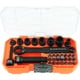 thumbnail image 1 of Juego de enchufes Klein Tools KNECT 65300 32 piezas SAE 1/4", 1 of 9