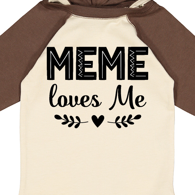 Inktastic Meme Loves Me Baby Clothes Girls Long Sleeve Baby Bodysuit