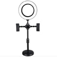 thumbnail image 2 of HayKee 16CM Selfie Ring Light with Tripod stand phone holder for live Streaming, YouTube Video Shooting. Multi-function LED Ring Light, wi, 2 of 4