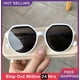 thumbnail image 2 of Gafas polarizadas Uv400 para mujer, lentes de sol de gran tamaño, informales, con montura redonda, a la moda Fivean unisex, 2 of 2