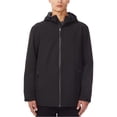 thumbnail image 1 of 32 Degrees Mens Hooded Raincoat, Black, Medium, 1 of 1