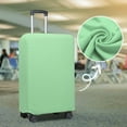 thumbnail image 4 of Uxcell Luggage Cover Protector for Travel and Business Trips with Elastic Design for Travel Business 19-21 inch Light Green, 4 of 7
