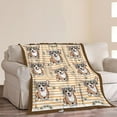 thumbnail image 2 of Corgi Blanket Corgi Gifts Throw Blankets Cozy Fleece Flannel Soft Warm Plush Lightweight Blanket Cute Dog Corgi Stuff for Corgi Lovers Boys Girls Men Women Adults Kids for Couch Sofa Bed 50"X60", 2 of 6