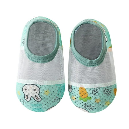 

Boys Girls Shoes Animal Print Cartoon Socks Toddler Breathable Mesh The Floor Socks Barefoot Socks Non Slip Shoes