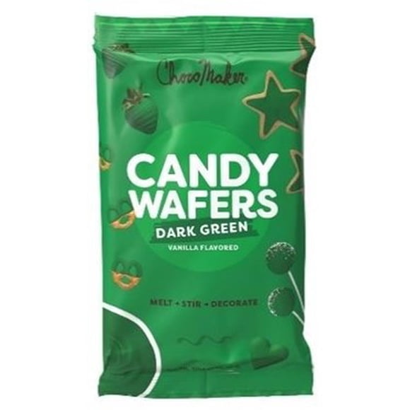 Dark Green Candy Wafers