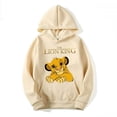 thumbnail image 3 of Disney-Sudadera con capucha del Rey León para mujer, suéter de dibujos animados a la moda, ropa de calle Kawaii, Otoño, novedad de 2024, 3 of 4