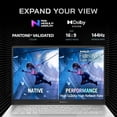 thumbnail image 3 of Asus ROG Zephyrus G14 Gaming Laptop, 14" FHD 144Hz Display, AMD Ryzen 7-5800HS, NVIDIA GeForce RTX 3060 6G Graphics, 24GB RAM, 1TB PCIe SSD, Backlit Keyboard, Win 11 Pro, with Hotface 32GB USB Card, 3 of 9