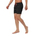 thumbnail image 5 of NOMADIC NOOK Men's Summer Beach Solid Color Drawstring Waist Swimsuit Board Shorts 2 Pack, 5 of 6