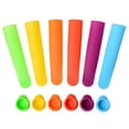 thumbnail image 2 of sunsanly 1/6Pcs Popsicle Mold Silicone Ice Cream Bar Maker with Lid Reusable Easy to Clean Kitchen Tool for Juice Yogurt Candy Home Party, 2 of 8