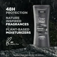 thumbnail image 6 of Dove Men+Care Purifying Charcoal Antiperspirant Deodorant 2.6 Oz, 6 of 9