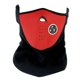 thumbnail image 2 of Cubrebocas transpirable con protección solar, cómodo y bufanda para el cuello para ciclismo, color rojo, 2 of 12