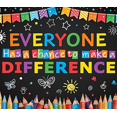 thumbnail image 3 of Polyester Material Banner Inspirational School Event Decor Colorful Design Motivational Backdrop for Classroom Decoration Teacher Appreciation Educational Event, 3 of 6