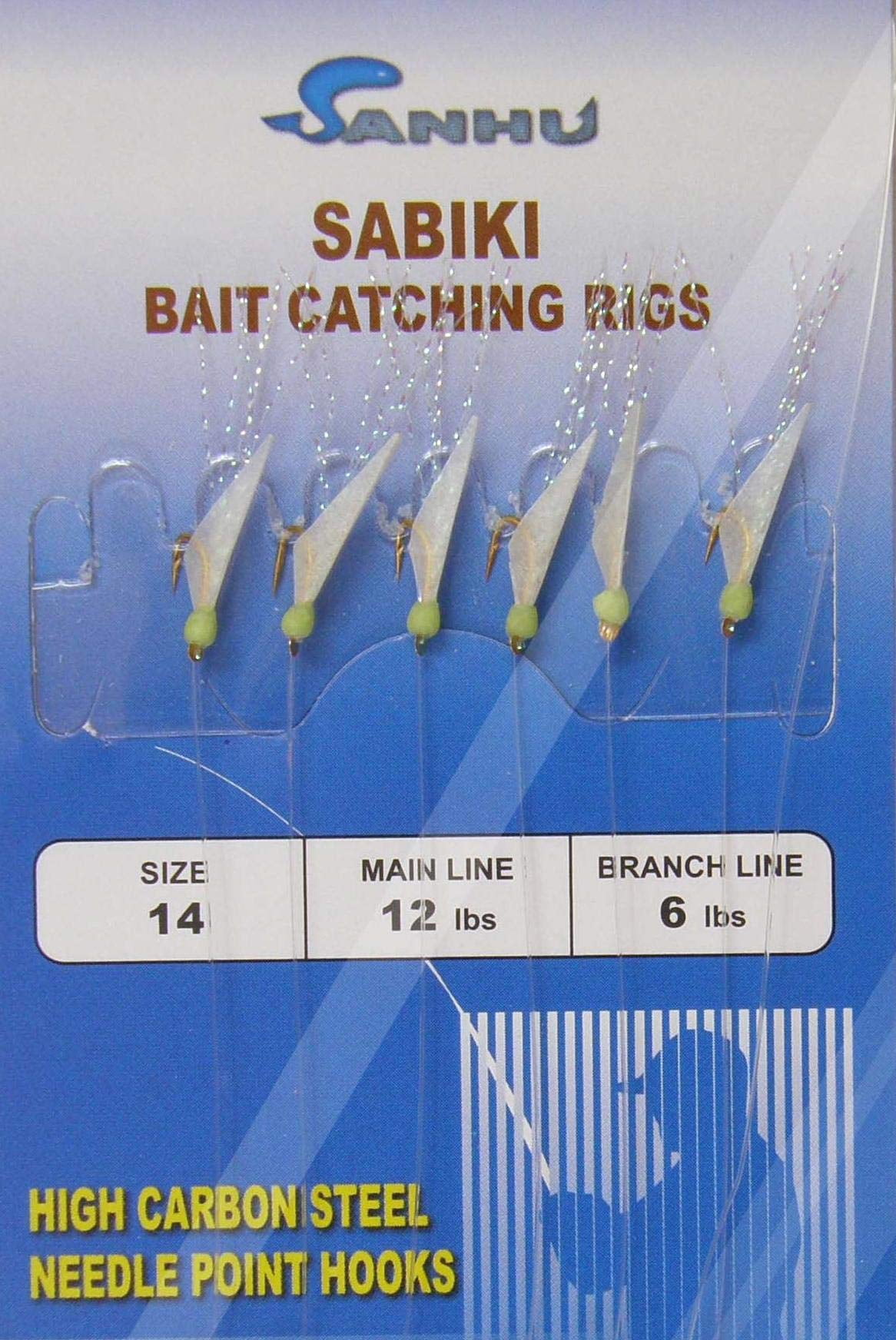 Sanhu Bait Rigs - Size #14 - Model 467 - 10 Packs