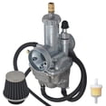 thumbnail image 3 of EPOTOOR Carburetor & Air Filter For Kawasaki Bayou 250 KLF250A Bayou 220 KLF220A, 3 of 7