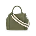 thumbnail image 4 of Free Assembly Women's Mixed Media Satchel, Army Green, 4 of 6