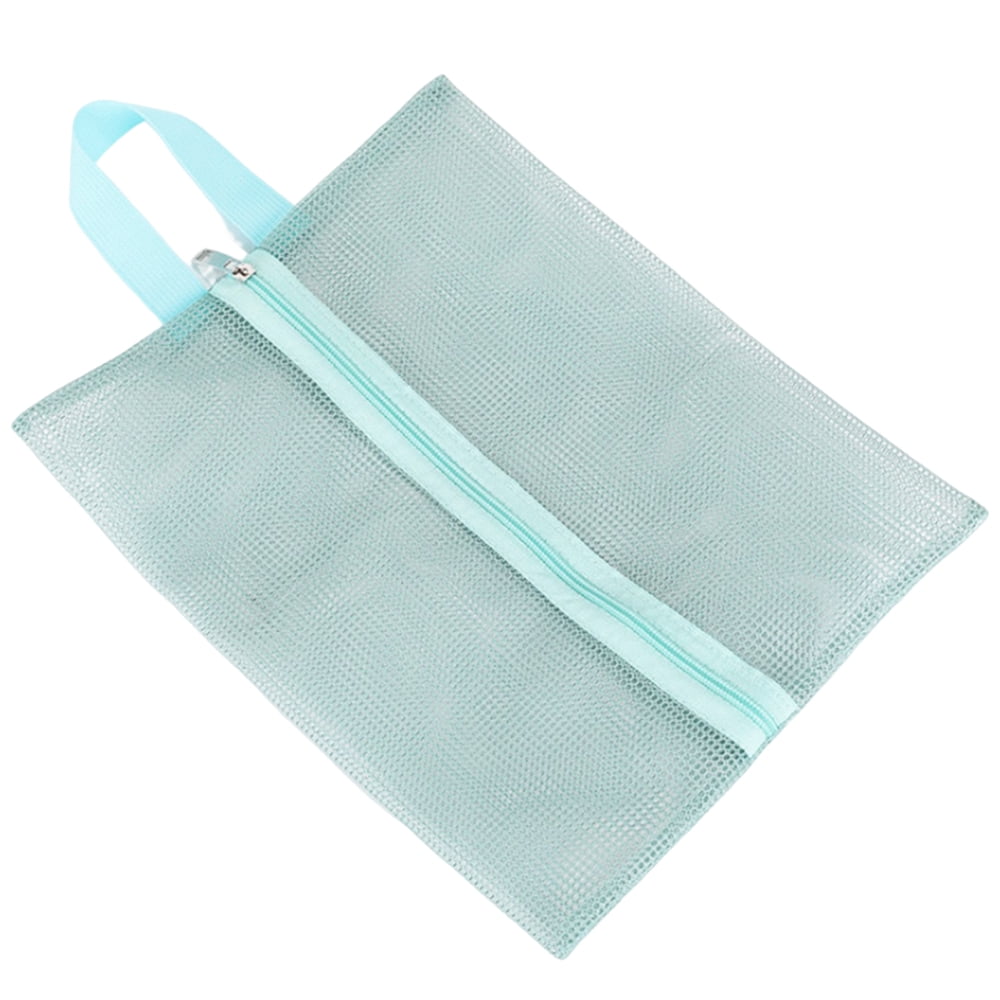 Portable Travel Mesh Shoe Bags Clear Shoe Bags With Zipper for Dorm Gym