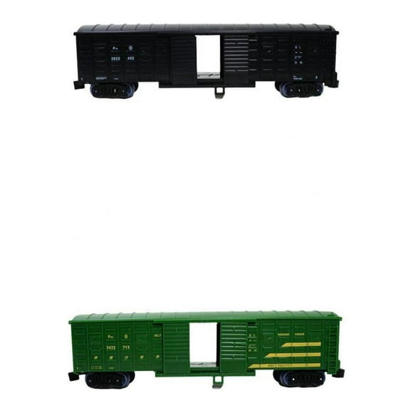 Ferrocarriles Tren Vagones de carga,Modelo de tren de simulación,Modelo de vagón de tren,Tren de vías eléctricas,Modelo de tren de juguete para niños