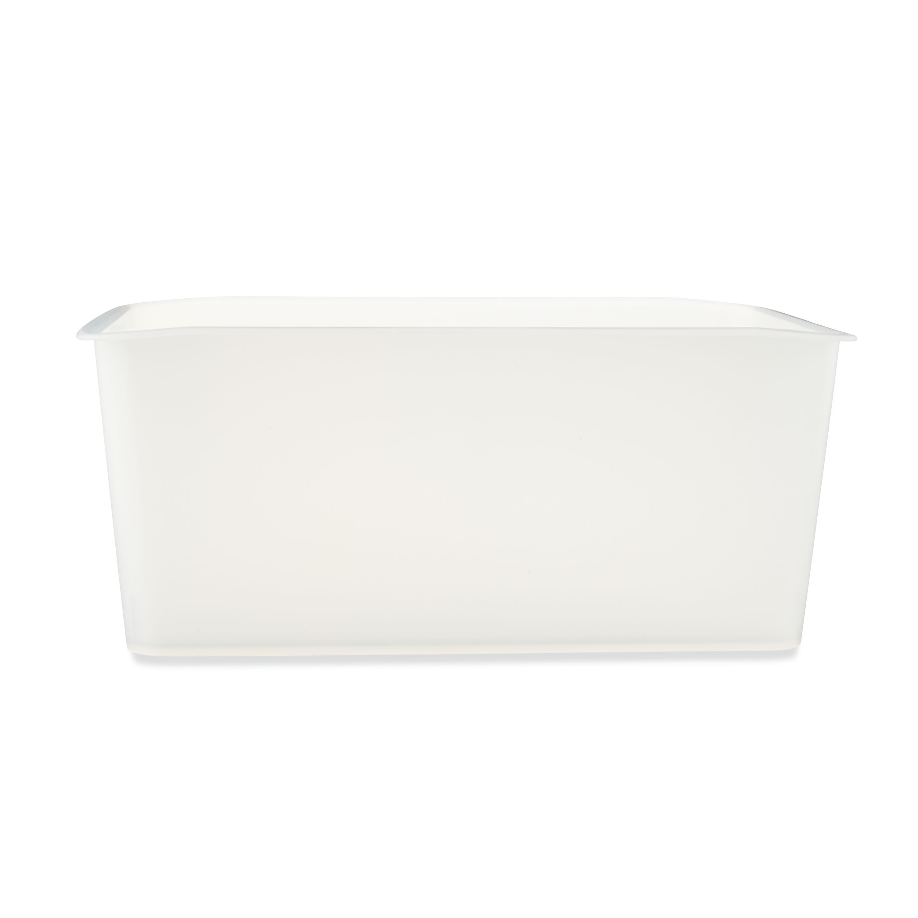 Pen+Gear Cubby Bin, 12.27 x 7.96 x 5.12 in, Clear