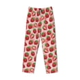 thumbnail image 4 of Xecao Cute Strawberry Men's Straight Lounge Pajama Pants: The Ultimate in Comfortable Sleepwear, 4 of 9