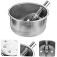 thumbnail image 3 of Extra-Large Stainless Steel Automatic Pig Waterer: Thickened Durable Livestock Drinking Bowl with Smooth Rounded Design, Touch-Activated Water Spout, Easy Installation for Large Sows Over 400 Pounds,, 3 of 6