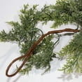 thumbnail image 6 of 6FT Christmas Cedar Garland with 33 Pine Branches, Christmas Artificial Faux Norfolk Pine Garland Artificial Greenery for Fireplace, Table, Mantle, Wall, Indoor, Outdoor,Home Decorations, 6 of 7