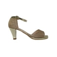 thumbnail image 2 of SANDALIAS TACONES VESTIR LEON DAMA MUJER ORO GLITTER 048 LEON 48, 2 of 3