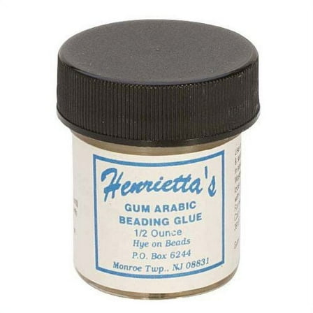 Henriettas Gum Arabic Beading Glue, Clear, 1/2 Ounce