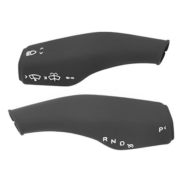 Scienceny 1 par de cubiertas de palanca de volante, Protector de perilla de cambio, accesorios modificados para reparación de automóviles Automoción decorativa y accesorios Negro Scienceny VI022060-02