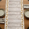 thumbnail image 5 of Table Runners 70 Inches Long Dress Scarves, Vintage Sunflower Truck Farmhouse Coffee/Dining/Kitchen Table Decor, Holiday Table Runner, Wooden Summer Botanical Floral Retro 13x70 Inch, 5 of 9
