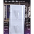 thumbnail image 4 of Magic Mounts 3703 Picture Hooks 2 Count Self Stick Heavy Duty 2 x 2 Inch Made in USA White, 12-Pack, 4 of 5