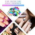 thumbnail image 4 of French Tip Manicure Tool French Nail Trimmer Nail Guides French Nail Cutter Stainless Steel, 4 of 5